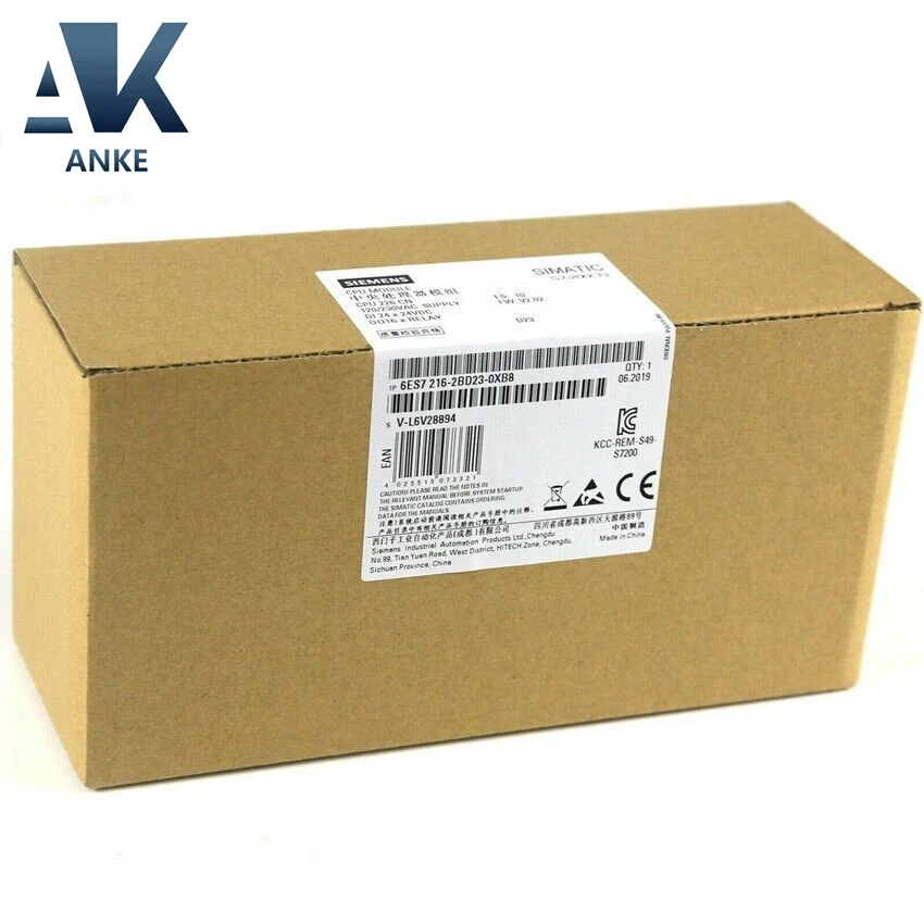 Siemens Simatic S7 Plc S7-200 Cpu 226 Compact Uni 6es7216-2bd23-0xb8 ...