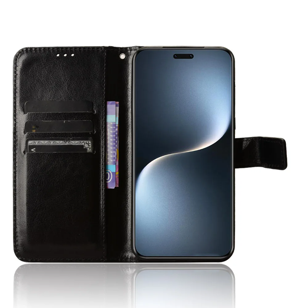 Leder-Hülle Für Honor Magic 7 Lite 5G – Mit Standfunktion & Kartenfach
