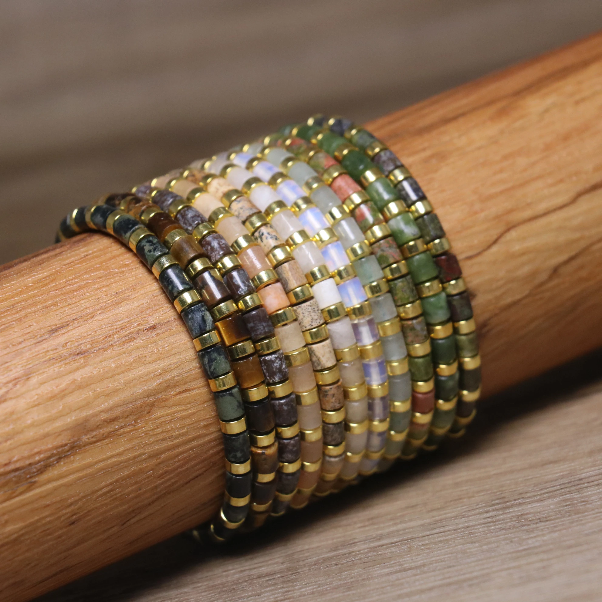 Bracciale Curativo Con Chip Dei 7 Chakra – Gioiello Energetico In Pietre D'Incisione, Regalo Benessere Per Equilibrio E Armonia