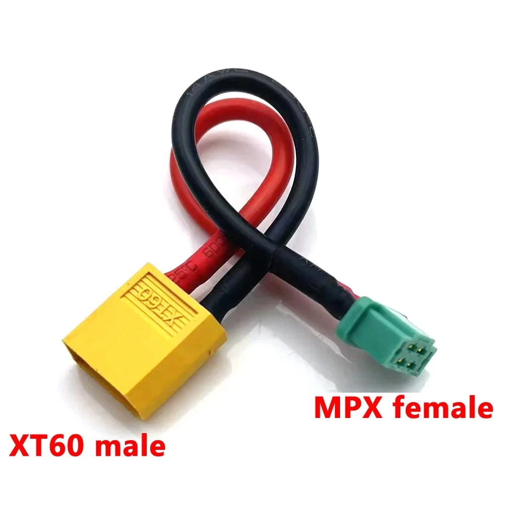 Amass XT30 XT60 XT90 EC3 EC5 MPX TRX Deans T Plug Female/Male Connector Adapter 12AWG 100mm RC Lipo Battery Electrical Toys插图5