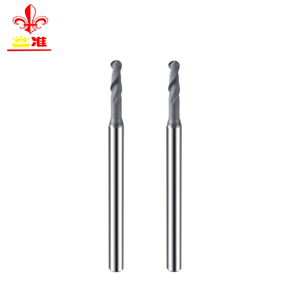 Hz Diamond Ball End Mills,End Mills For Graphite Machining Cvd Diamond