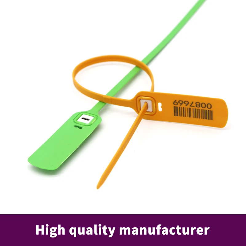 Oy-ps101 Easy Tight Plastic Security Bag Seals Plastic Seals Safety Seals With Logo For Trucks ...
