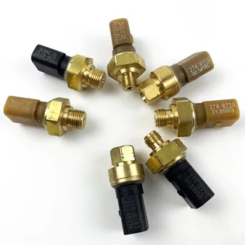 HENVO PARTS CAT 345C 345D 349D Excavator Pressure Sensor 2746717 274-6717  2746718  274-6718Oil Fuel Pressure Sensor