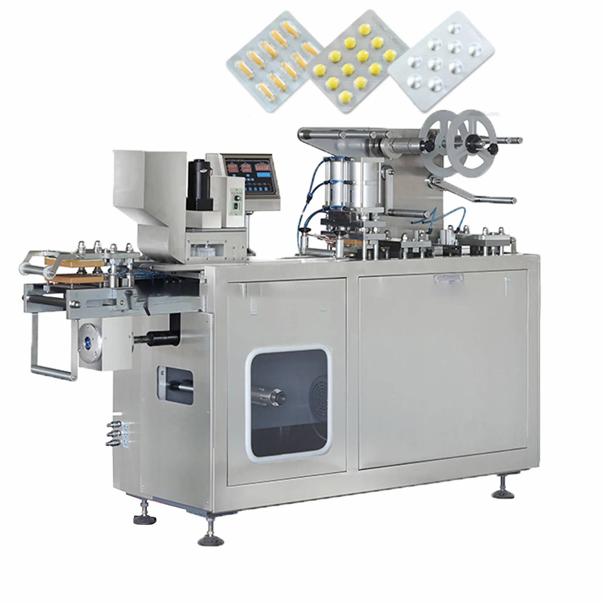 Оптовая продажа ЮТК бренд DPP-80 блистерная машина для изготовления небольших блистерная машина для вакуумного формования блистерная упаковочная машина