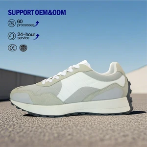 Factory Customization Lace-up Walking Casual Trainers Shoes Rubber Outsole Anti-slip Wear-resistant Spring Autumn Winter
