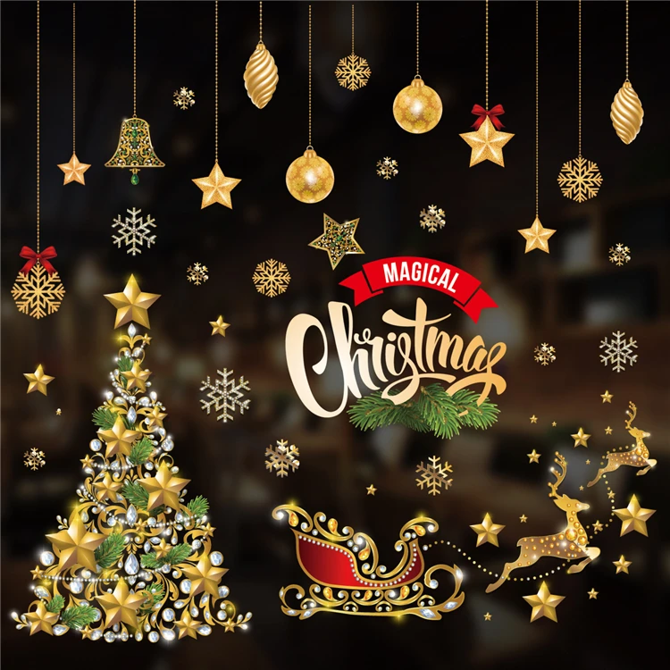 christmas sticker tags
