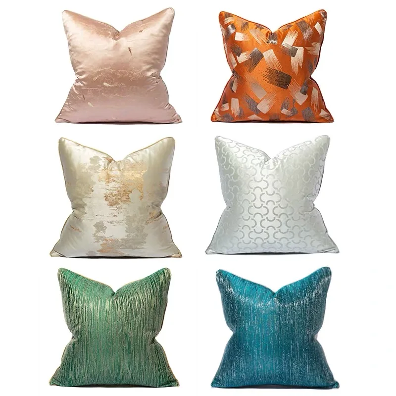 Wholesale Decorative Pillows Jacquard Auspicious Clouds Pillow Covers