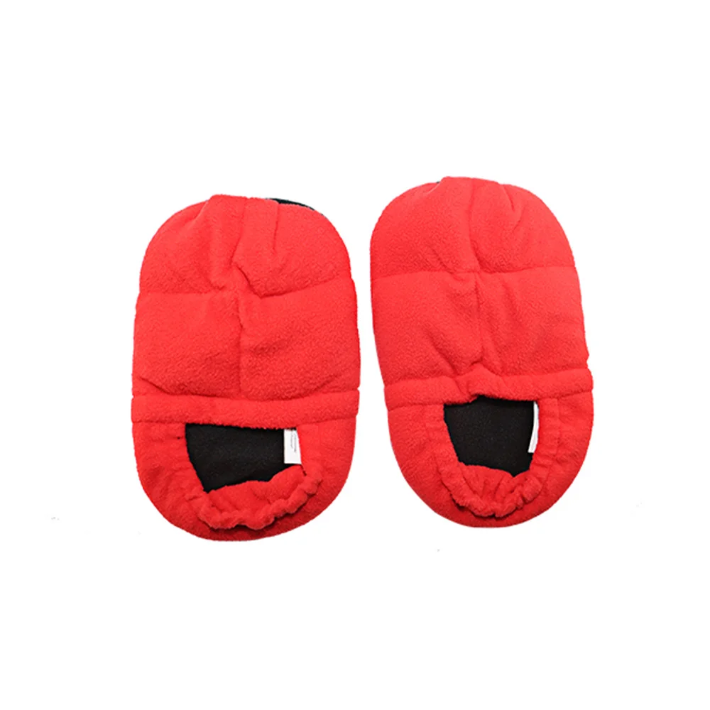 Customised Relaxing Foot Care Flaxseed Microwaveable Heated Shoes Anti-slip Moist Warm Slippers