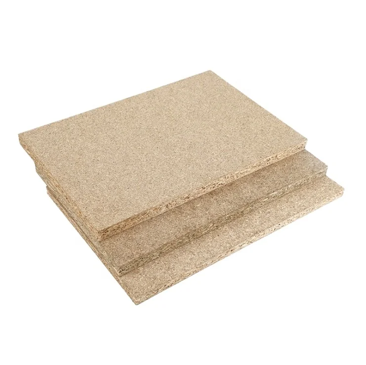 Particleboard Veneer Melamine Particle Board for Wood Finish Furniture MDP