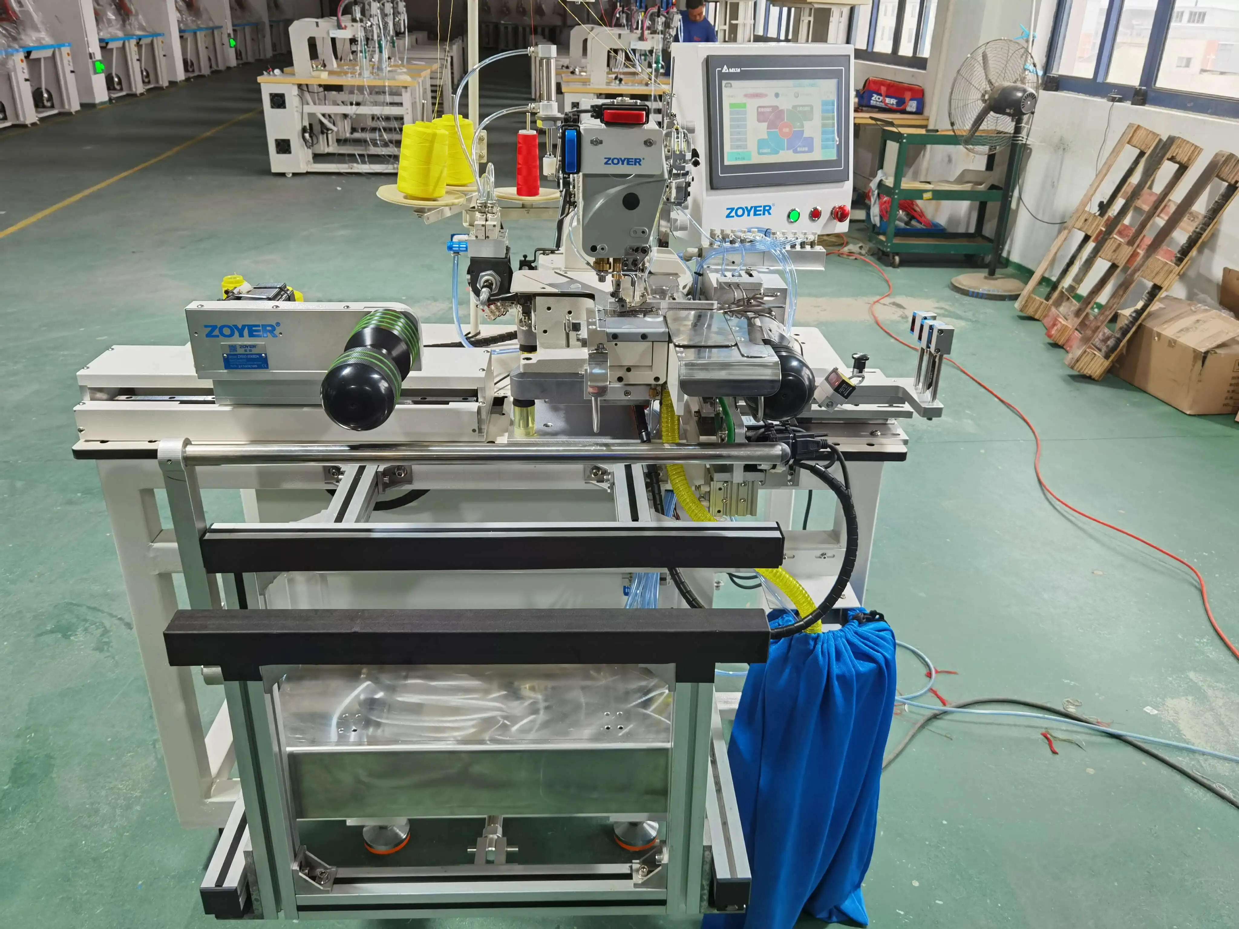 Zoyer ZY600-35XBDA High Speed Bottom Hemming Machine
