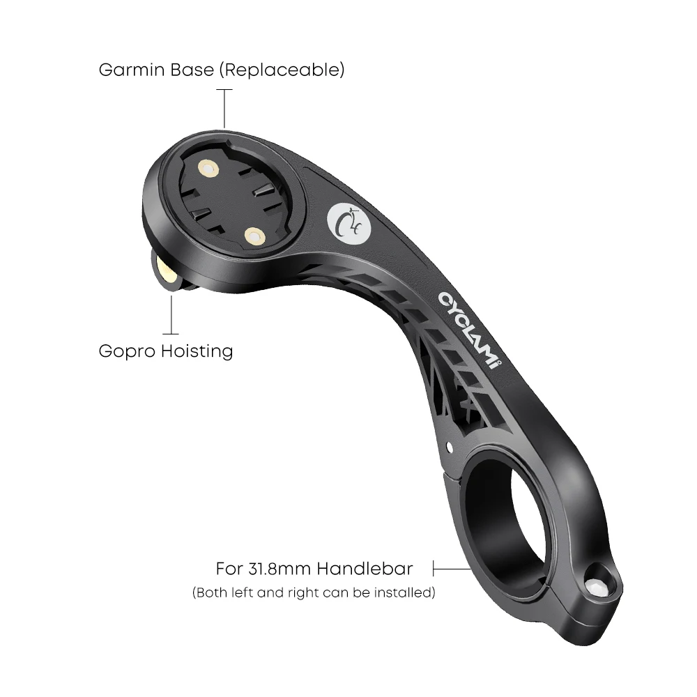 CYCLAMI S2 Bicycle Computer Camera Holder Bike Handlebar Mount Equipment Mountain Road Cycling Bracket for Garmin