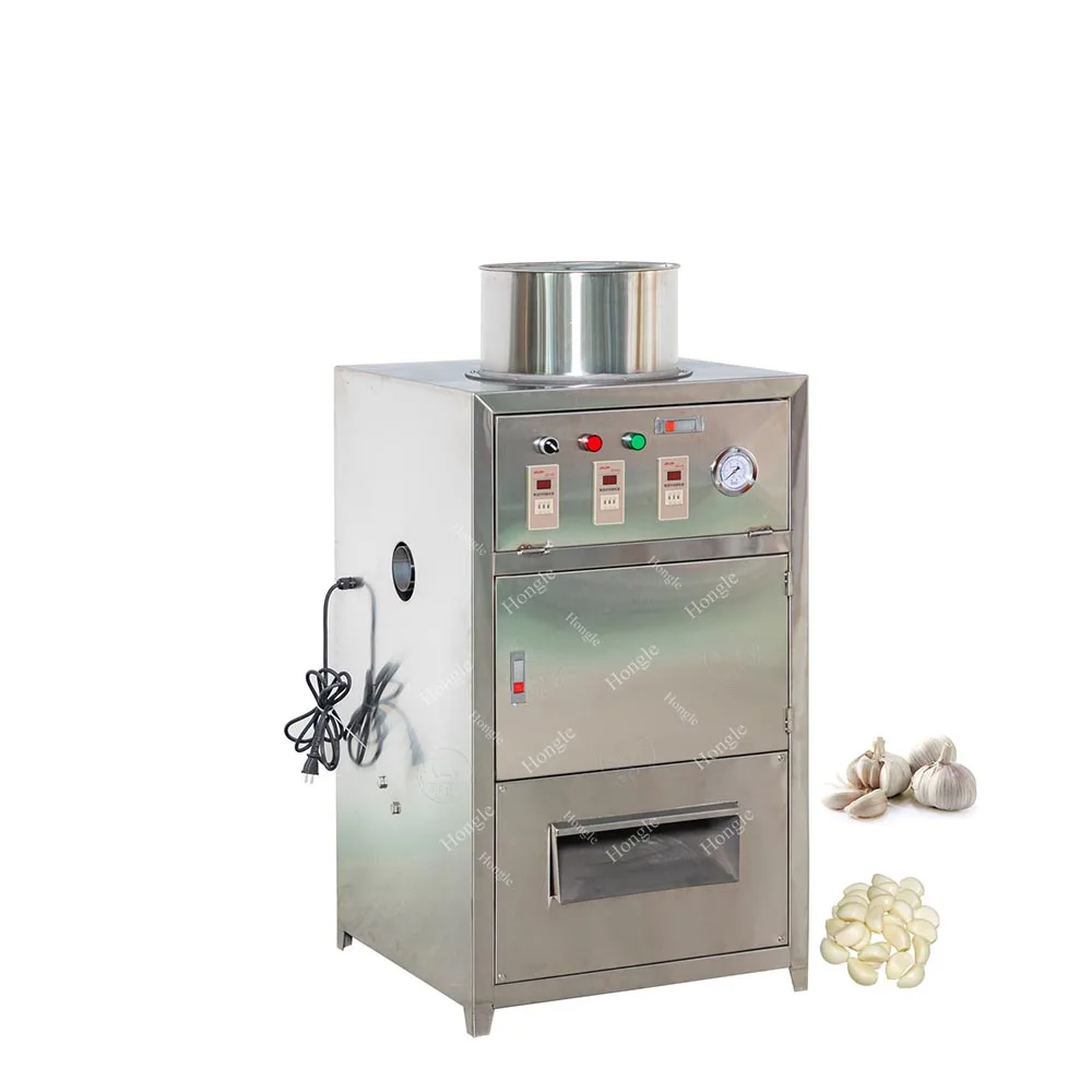 1000 Kg/H Smart Newest Design Garlic Peeler Machine Full-Automatic Commercial Garlic and Ginger Peeling Machine Price