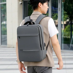 OMASKA Custom Waterproof Fashion Laptop Backpack 17 Inch Men's Business Nylon Polyester Lining Large Capacity for Students