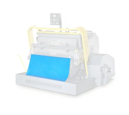 Dayuan ML 1500mm Manual Sheet Paper Box Flat Bed Die Cutter Machine Handcraft Wine Wrapped Box Creasing and Die Cutting Machine