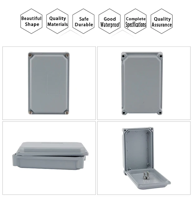 Aluminium Enclosure Waterproof Box Electronics Housing Alloy Case Ip66 ...