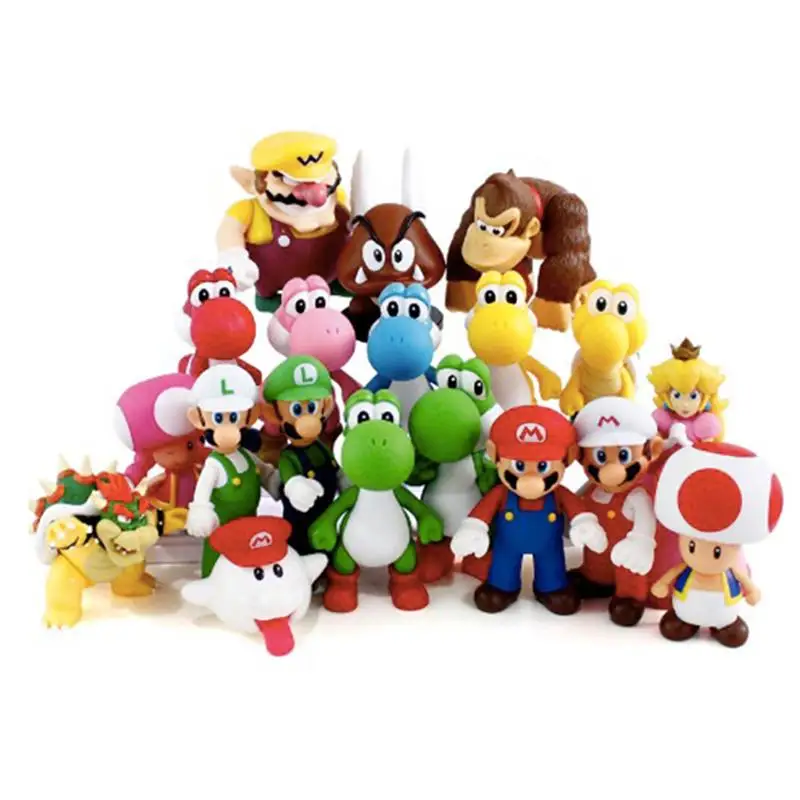 Mario Toy Figure Wholesale Super Mario Bros Action Figure,Koopa Daisy ...