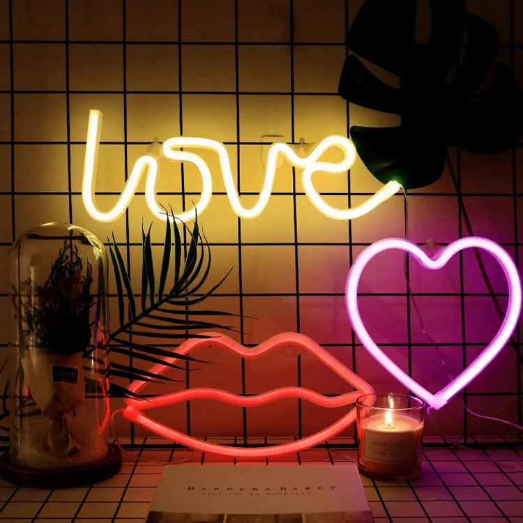 Wholesale Custom Free Design Wedding Decoration Neon Sign Light Up ...