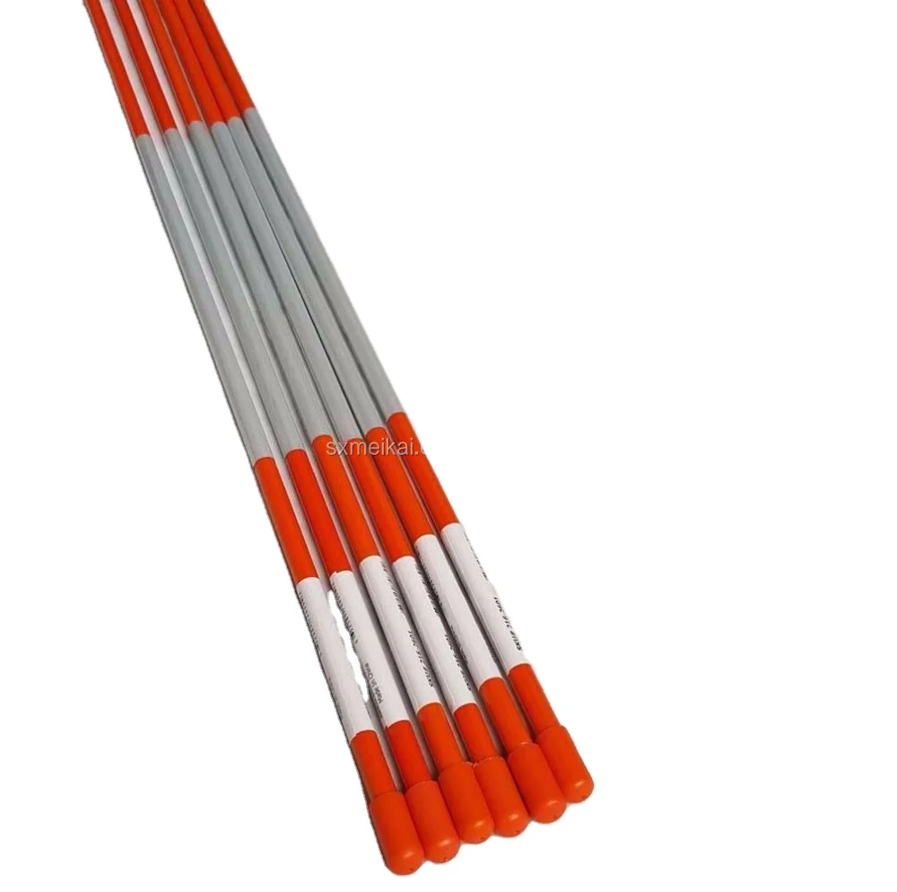 Sign Mount Rods Ski Resort Sign Fiberglass Reflective Rods Traffic Operation Warning ...