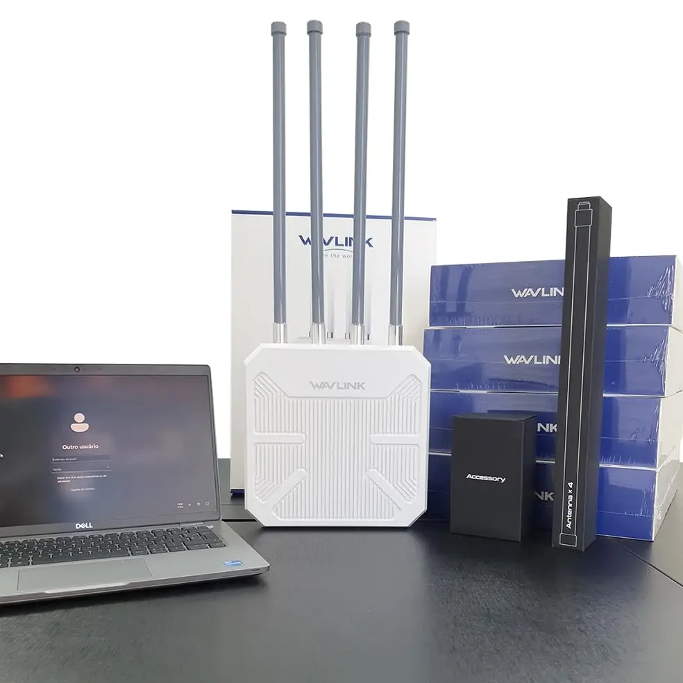 WAVLINK AX3000 WiFi 6屋外ワイヤレスアクセスポイント長距離デュアル
