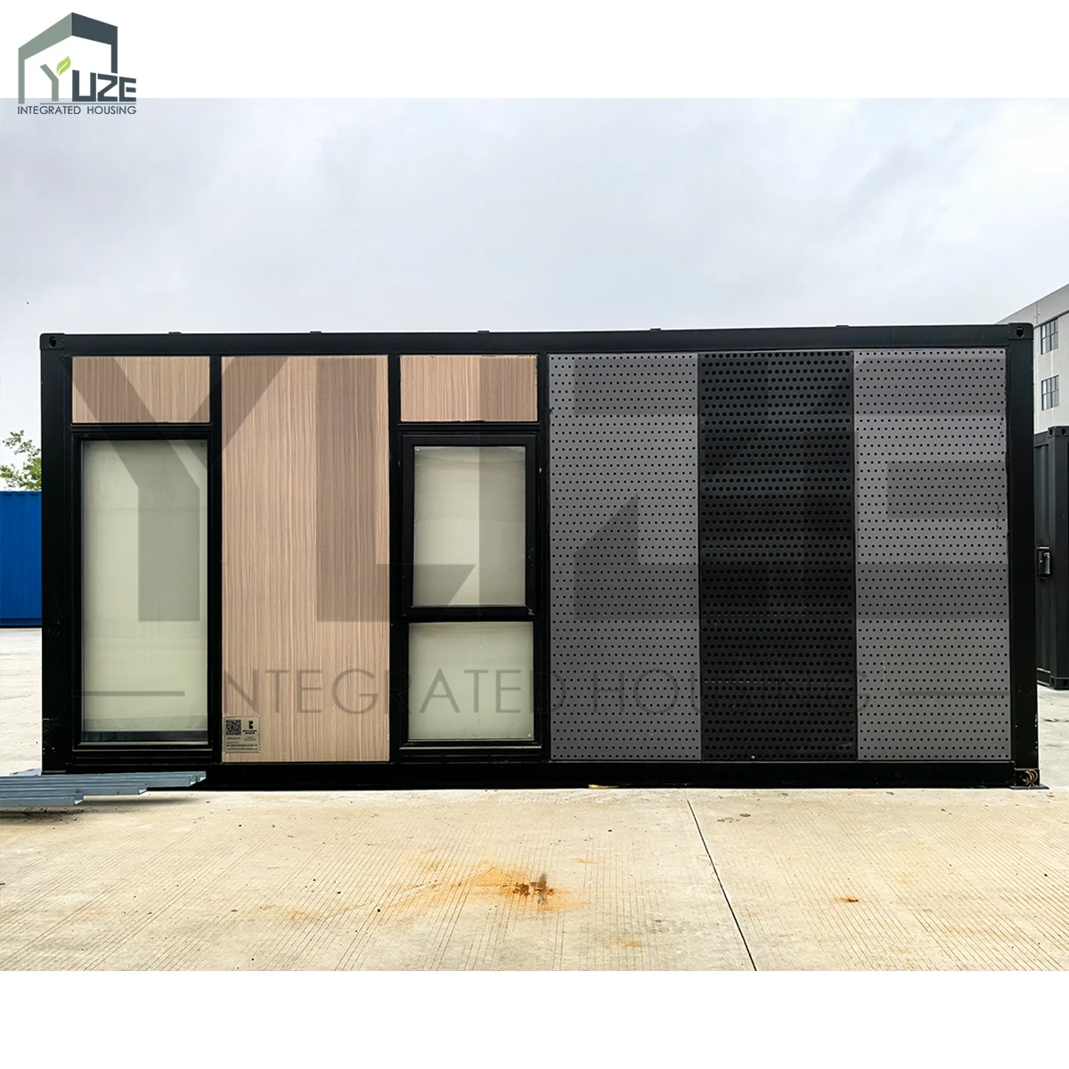 Customized Eco-Friendly Compact Design 20ft 40ft Prefabricated Prefab Container House with Bedroom and Bathroom for Living