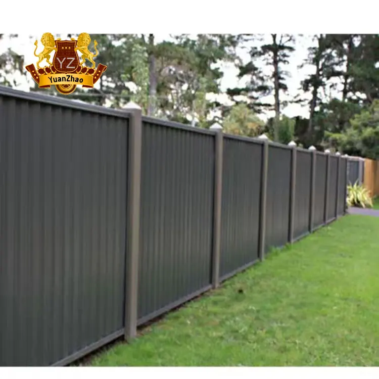 Outdoor Partitions Galvanised Iron Fence Farm Iron Fence Panel ...