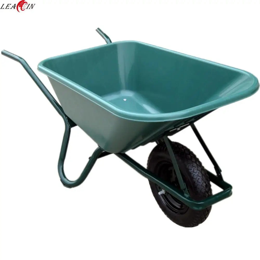 Various Sizes Wheelbarrow With Metal Container Or Plastic Container Buy Wheelbarrow Plastic Bucket Wheelbarrow Container Wheelbarrow Product On Alibaba 
