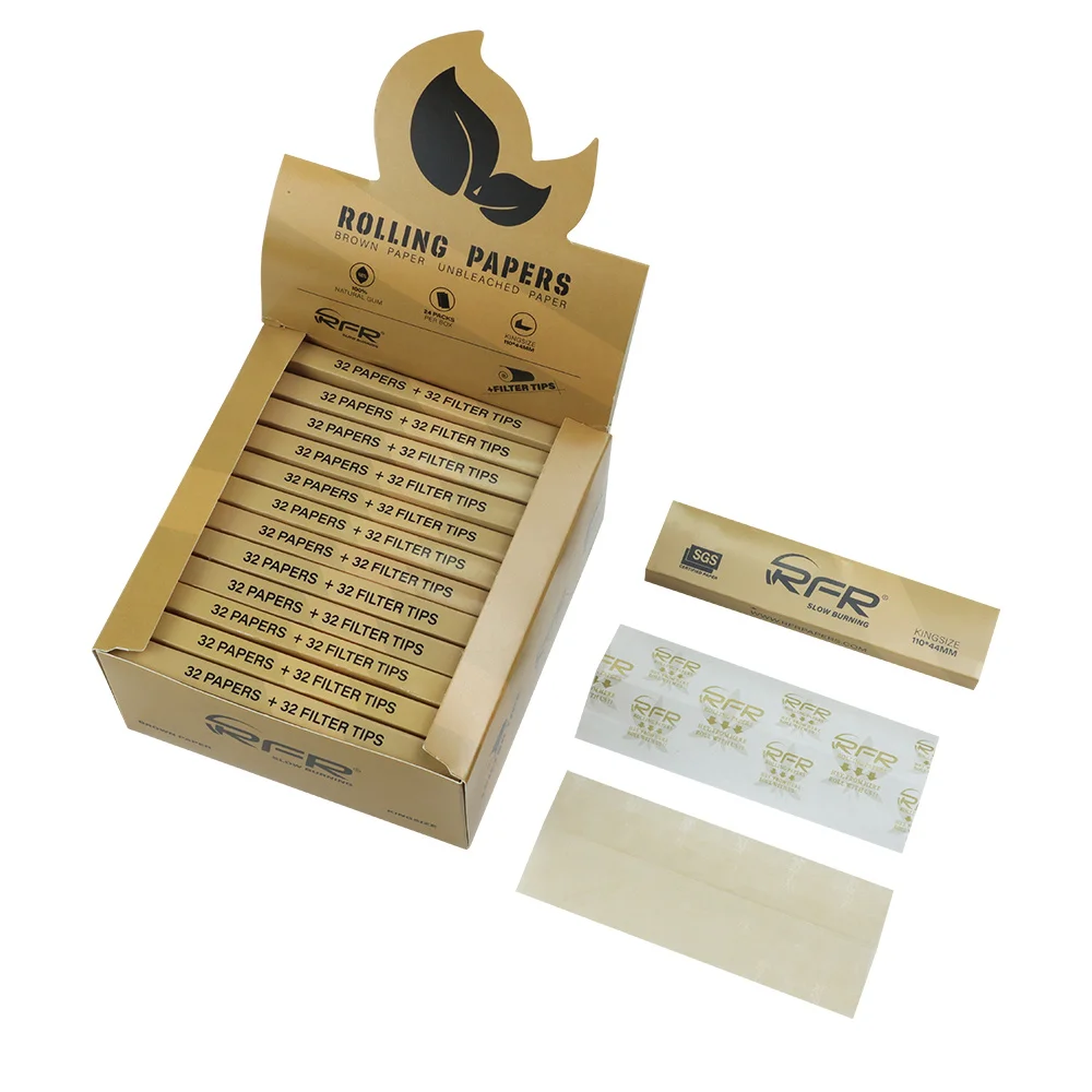 Smoking Paper Roll Custom King Size Rolling Papers Unbleached Hemp Paper For Smoking Buy