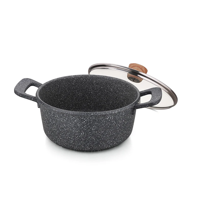 Hot Selling Granite Coating Marble Die Casting Aluminum Non Stick