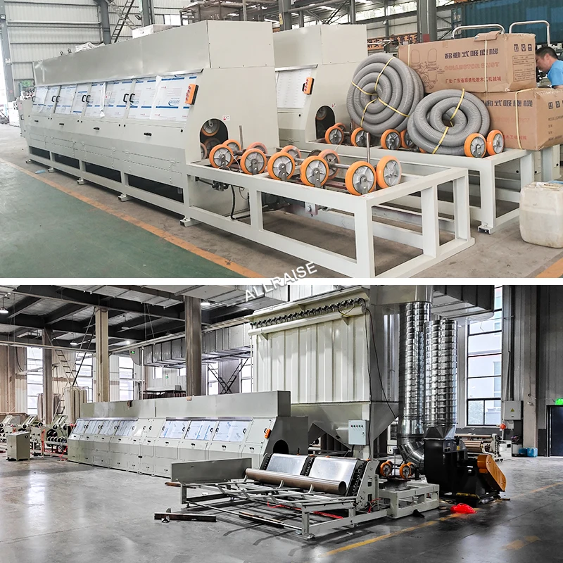 Fully Automatic Paper Tube Grinding and Polishing Machine Paper Core Wax Coating Machine Surface Polishing Machine