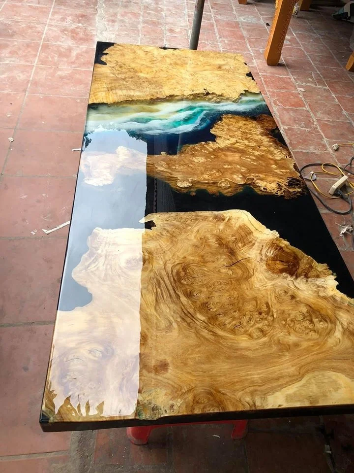 Epoxy Resin 1:1 Diamond MAX-UV Crystal Clear Casting Resin 2K Resin Hardener 0.1-10 Cm 4L (2L A 2L B - View #13