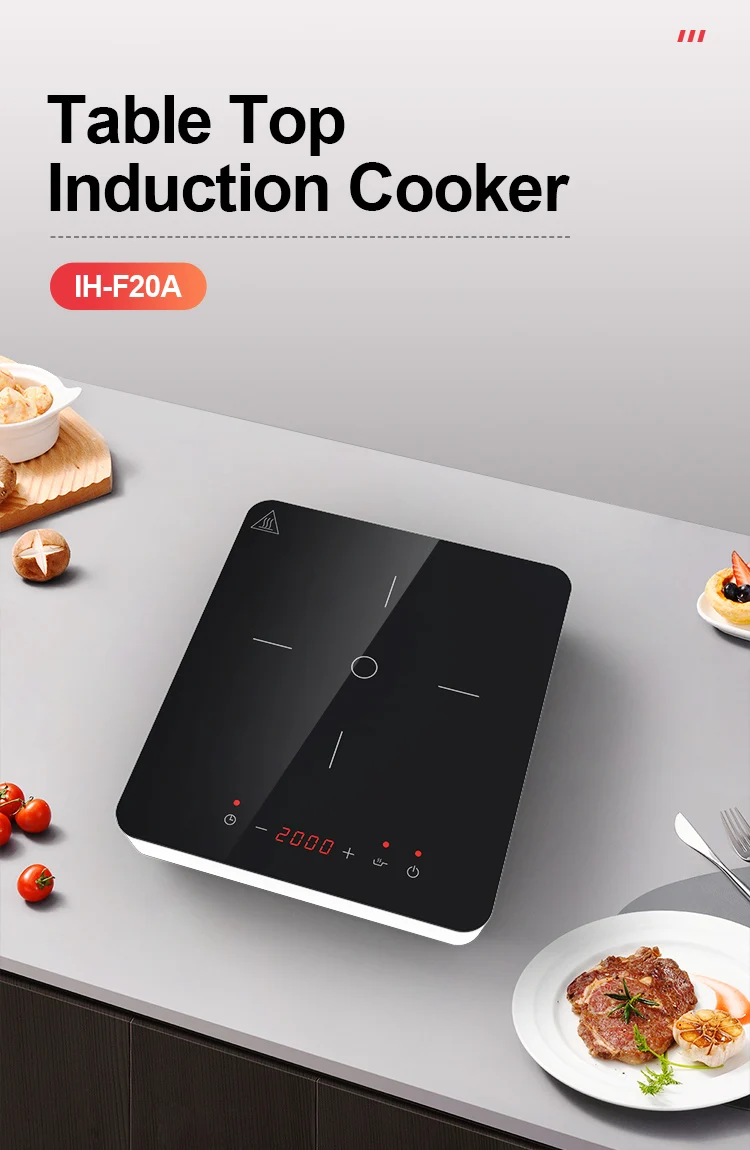 High Quality 2000w Durable Stove Electric Cooktop Induction Hob Single