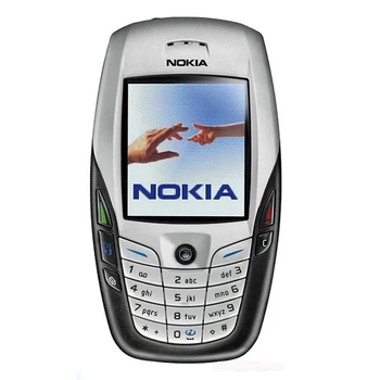 For Nokia 6600 Used Mobile Phones Bulk Unlocked GSM Triband White For Nokia Old Model Phones 6120C 6300 6700C