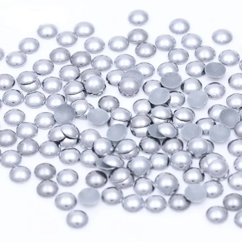 Wholesale Best Quality Hot Fix Half Round Heat Transfer Dome Studs Iron On Aluminum Metal Studs nailheads studs