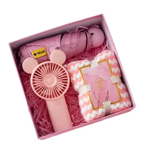 Customizable Promotional Business Umbrella Christmas Bridesmaid Wedding Souvenirs Gift Sets for Women for Giveaways