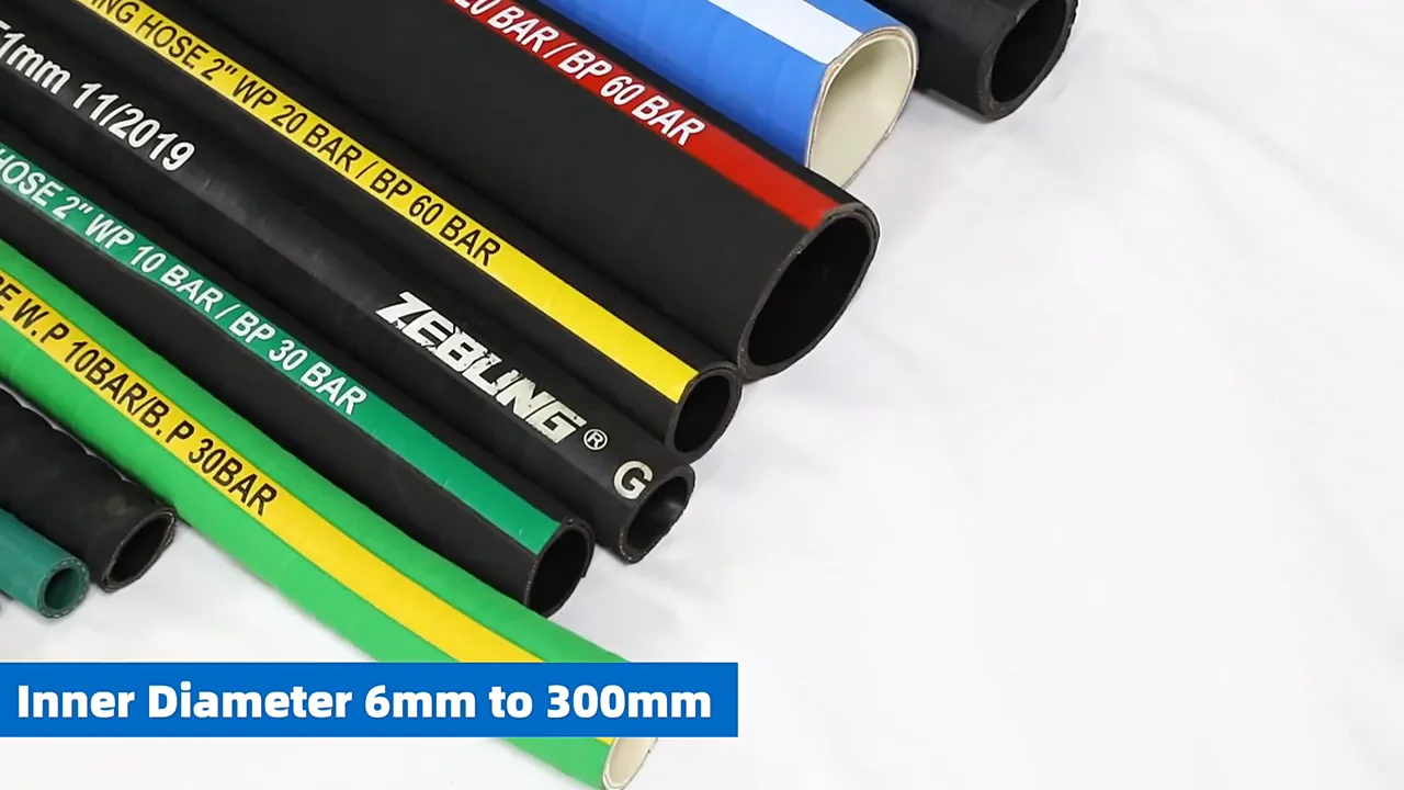 Heat Resistant Hydraulic Hot Steam Air Water Suction And Delivery