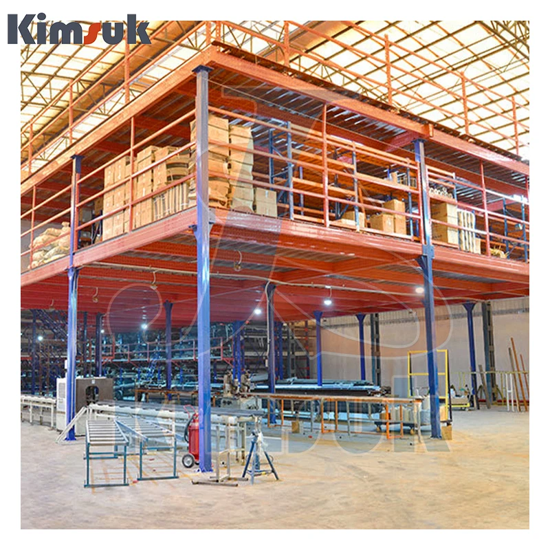 Industrial Platforms Mezzanine Platform Lit Mezzanine Double Mezzanine Rack Systems