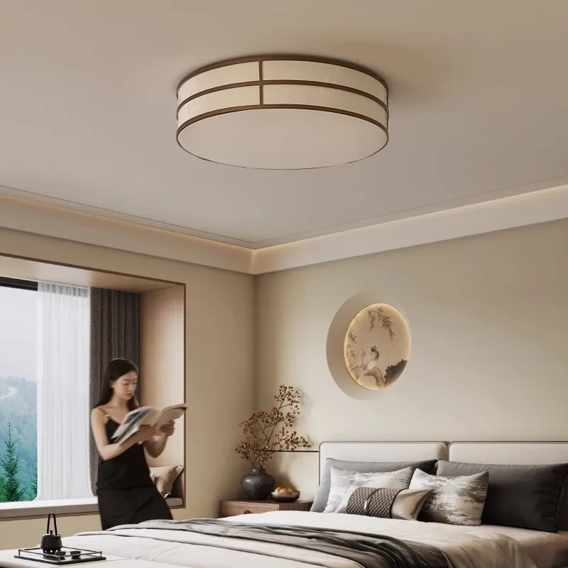 مصباح سقف حديث من الصلب بتقنية LED لغرفة النوم أو غرفة الطعام أو الردهة الرئيسية بتصميم زين فيلا