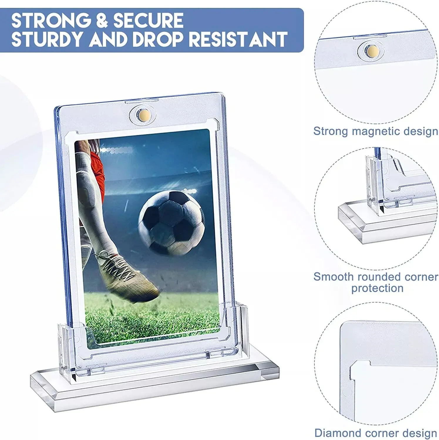 Acrylic Display Stand For Graded Cards P Sa Graded Card Slab Holder Nba