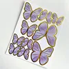 10pcs purple butterfly 02