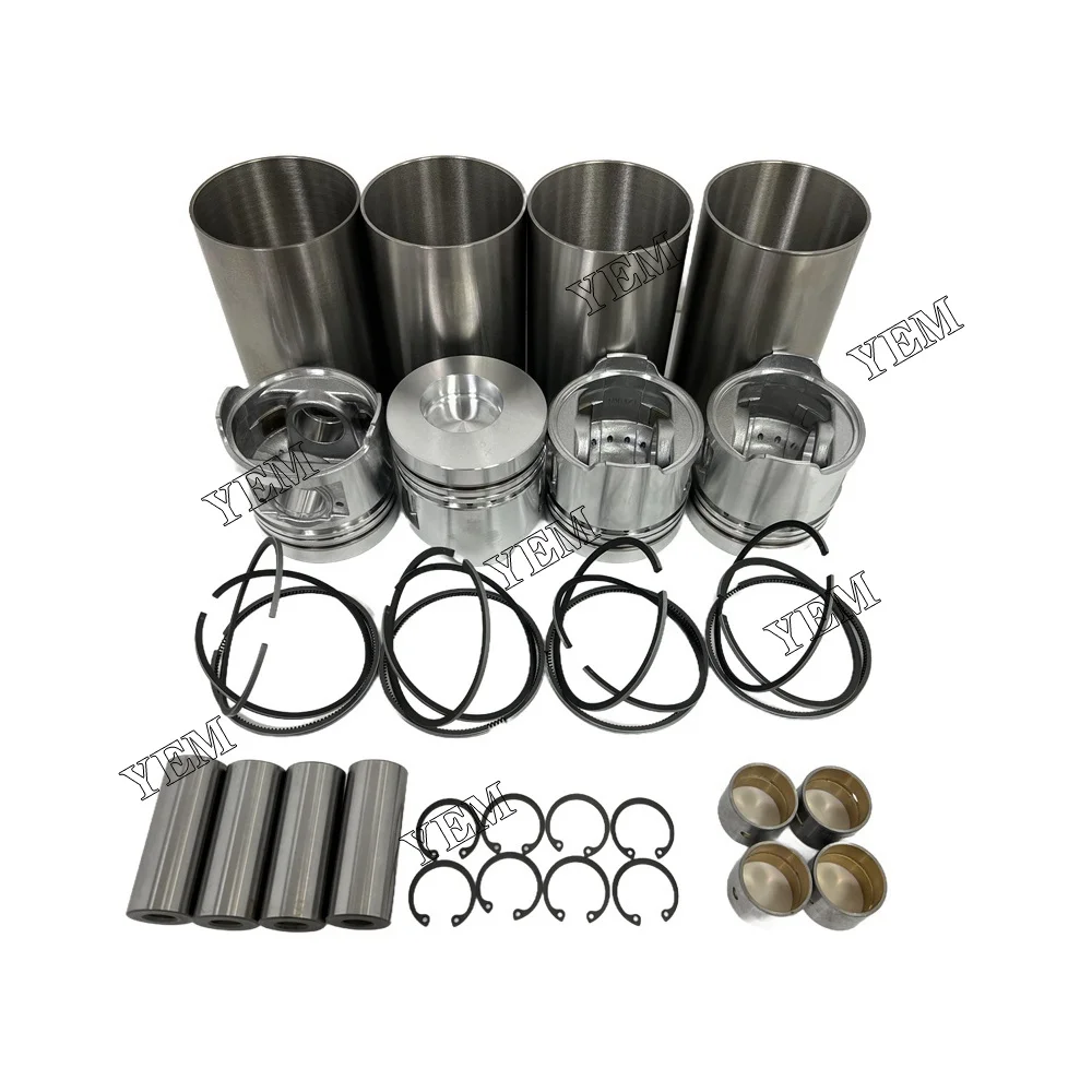Cylinder Liner Kit Fit for Mitsubishi S4F Engine