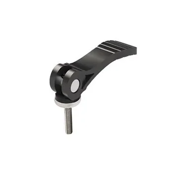 OEM CNC Turning Machined Plastic Handle Adjustable Cam Lever Cam Clamp With Stainless Steel Stud And Washer