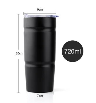 Factory Direct Sale 24 oz Double Wall Stainless Steel Vacuum  Insulated tumbler wine tumbler mug cup