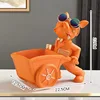 Stroller dog orange