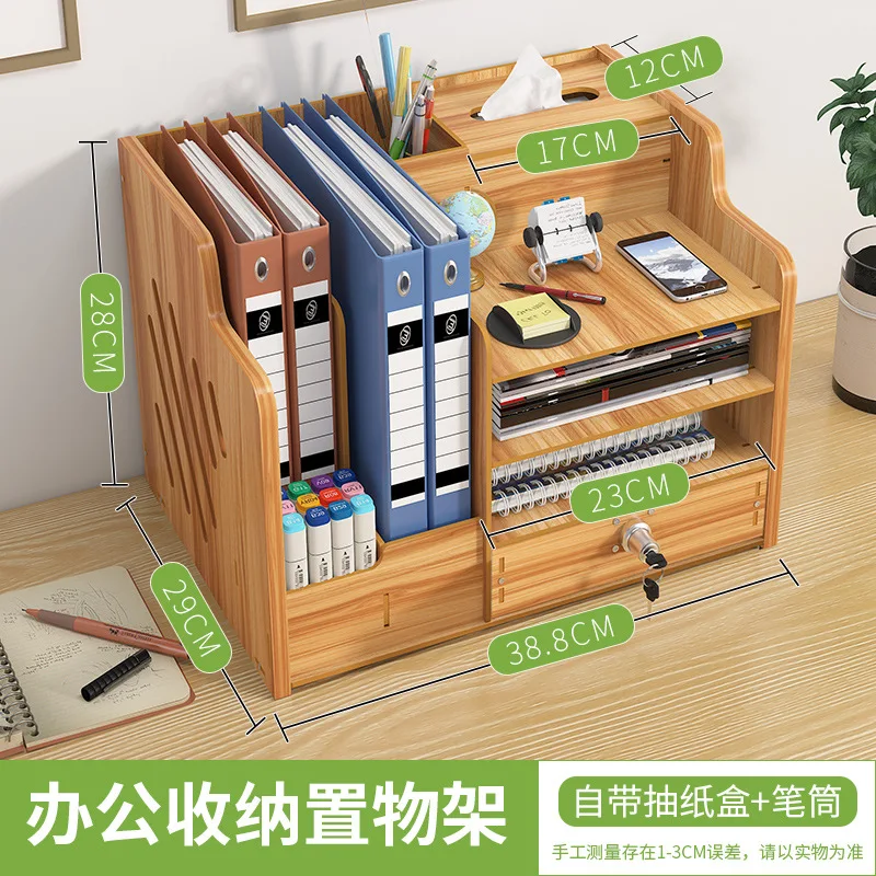 Deli 3/4 A4 Tier File Organize Box Magazine Document Organizer Desktop Storager | Philippines - View #5