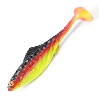 New Model PVC High Quality Painted Pig Shad Plastic Soft Lure for Pike Fishing – Soft Lure – view 4