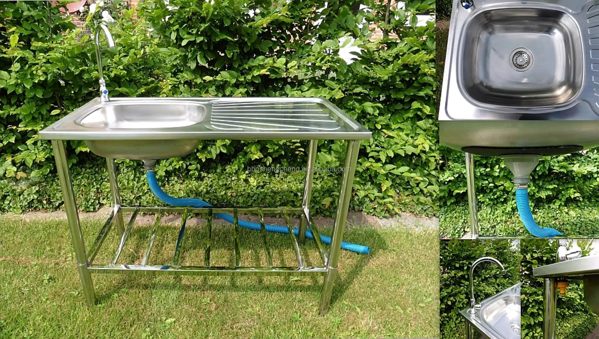 Stainless Steel Sink/ Kitchen Sink/single And Double Trough Pool With