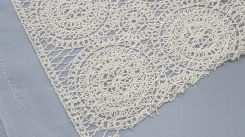Hot Selling Polyester Cotton Guipure Lace Fabric Embroidery Geometry Luxury Lace Fabric for Clothing 12 H5aa65a4c4c244377aa88c87d187a82f3A