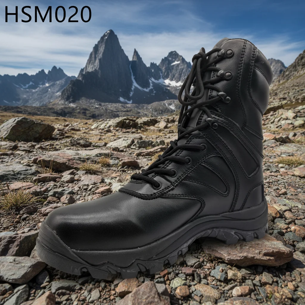 ZYF,Forest Trek Rebound Effect Outsole Black/sand Color Combat Boots Russia Market Popular Survival Gear Marching Boots HSM020