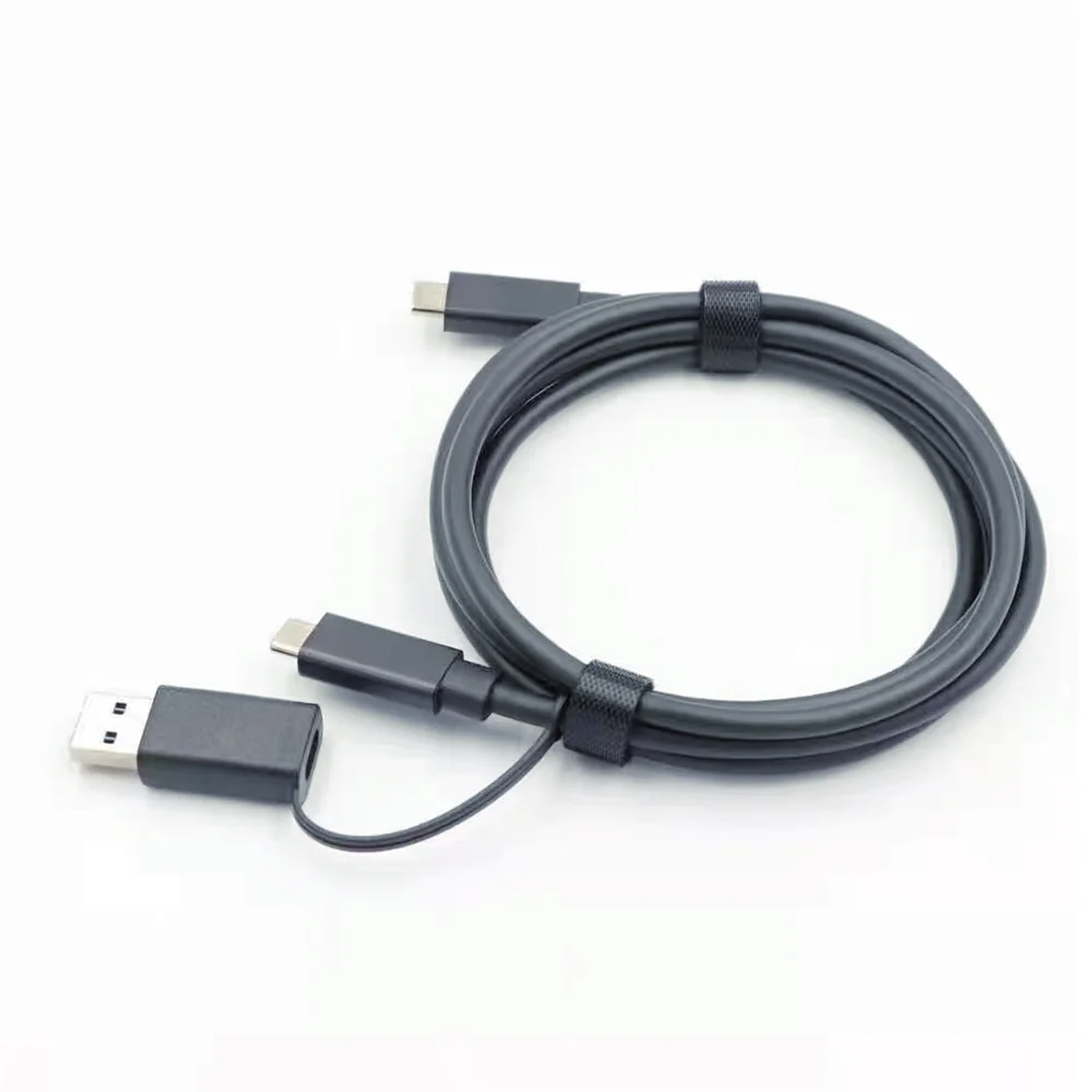 Thunderbolt 4 USB 4 Cable with Reversible USB A to C Adapter