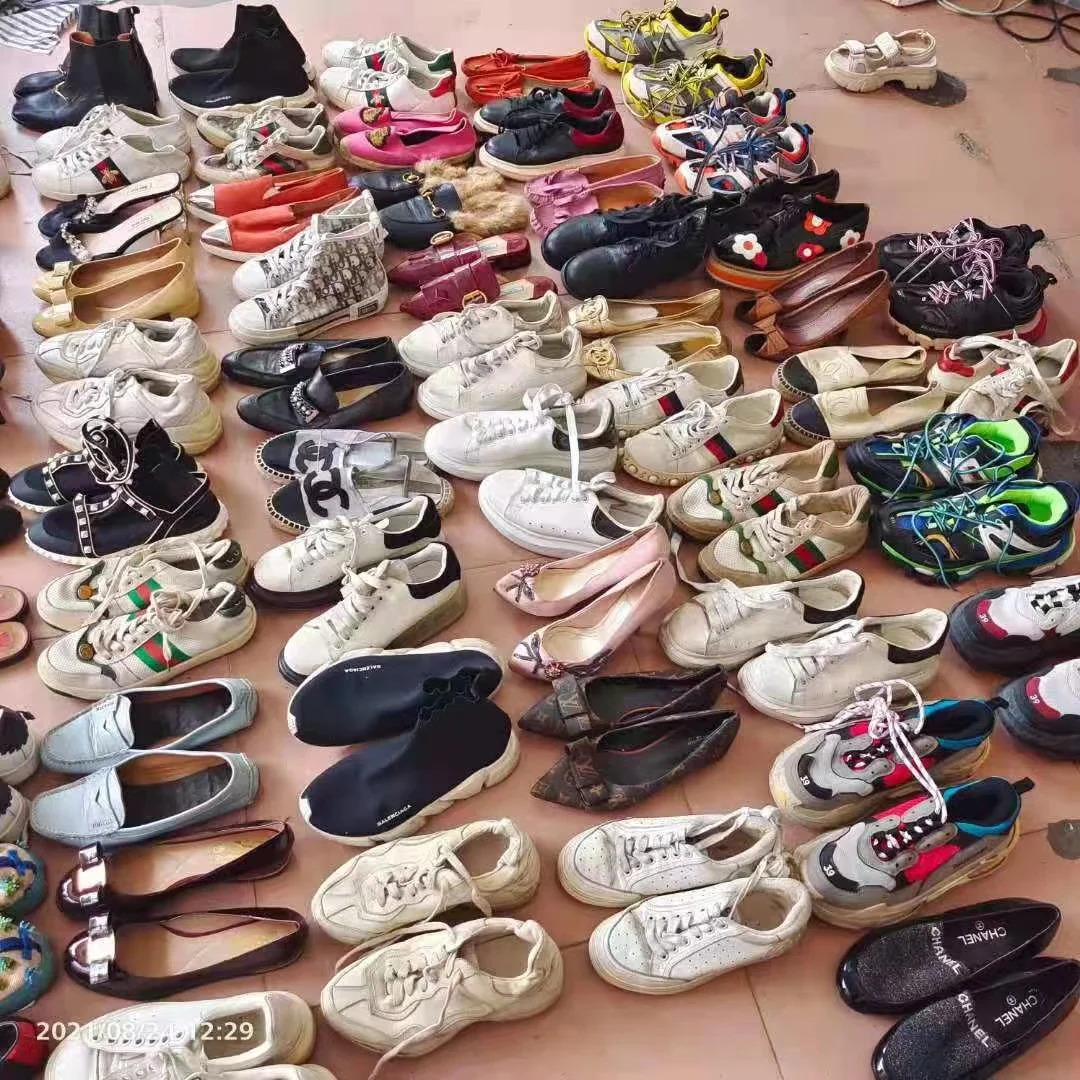 In Kenya Second Shoes Sale Clothes Preloved Sneakers Factory